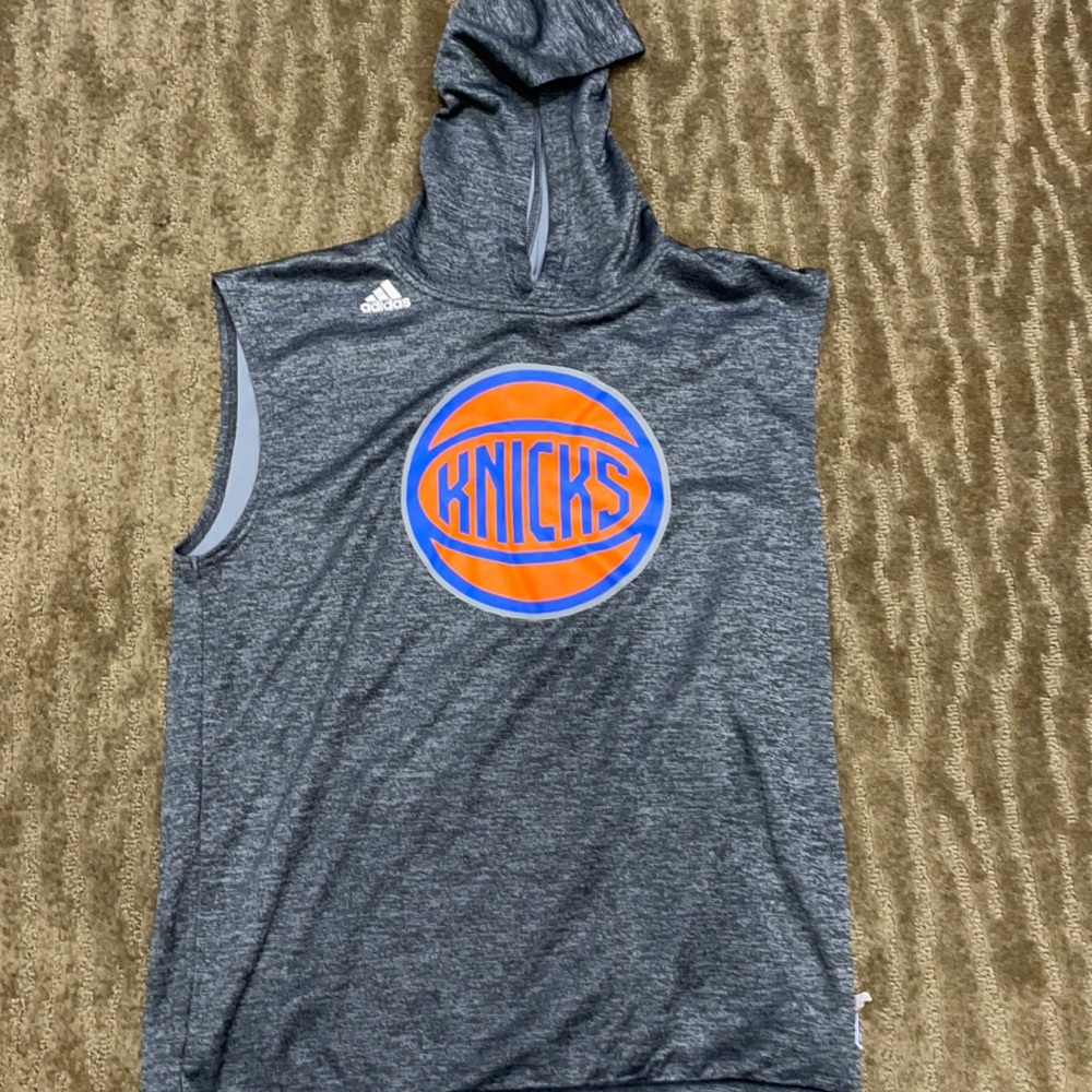 Adidas kids, sleeveless hoodie, Nick’s sweatshirt, size 18